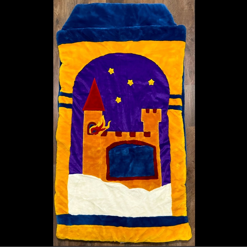 Plush Castle Youth Sleeping Bag